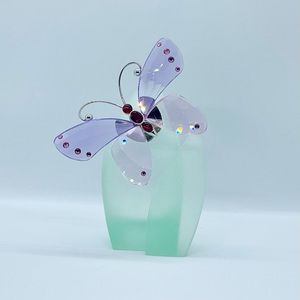 SWAROVSKI CRYSTAL ACARA BUTTERFLY # 719184-VIOLET